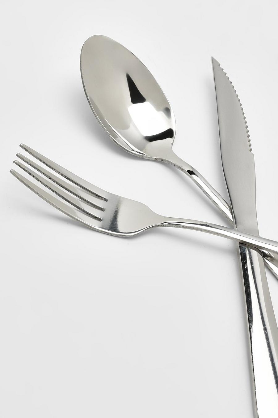 Silver 3 Piece Cutlery Set image number 1