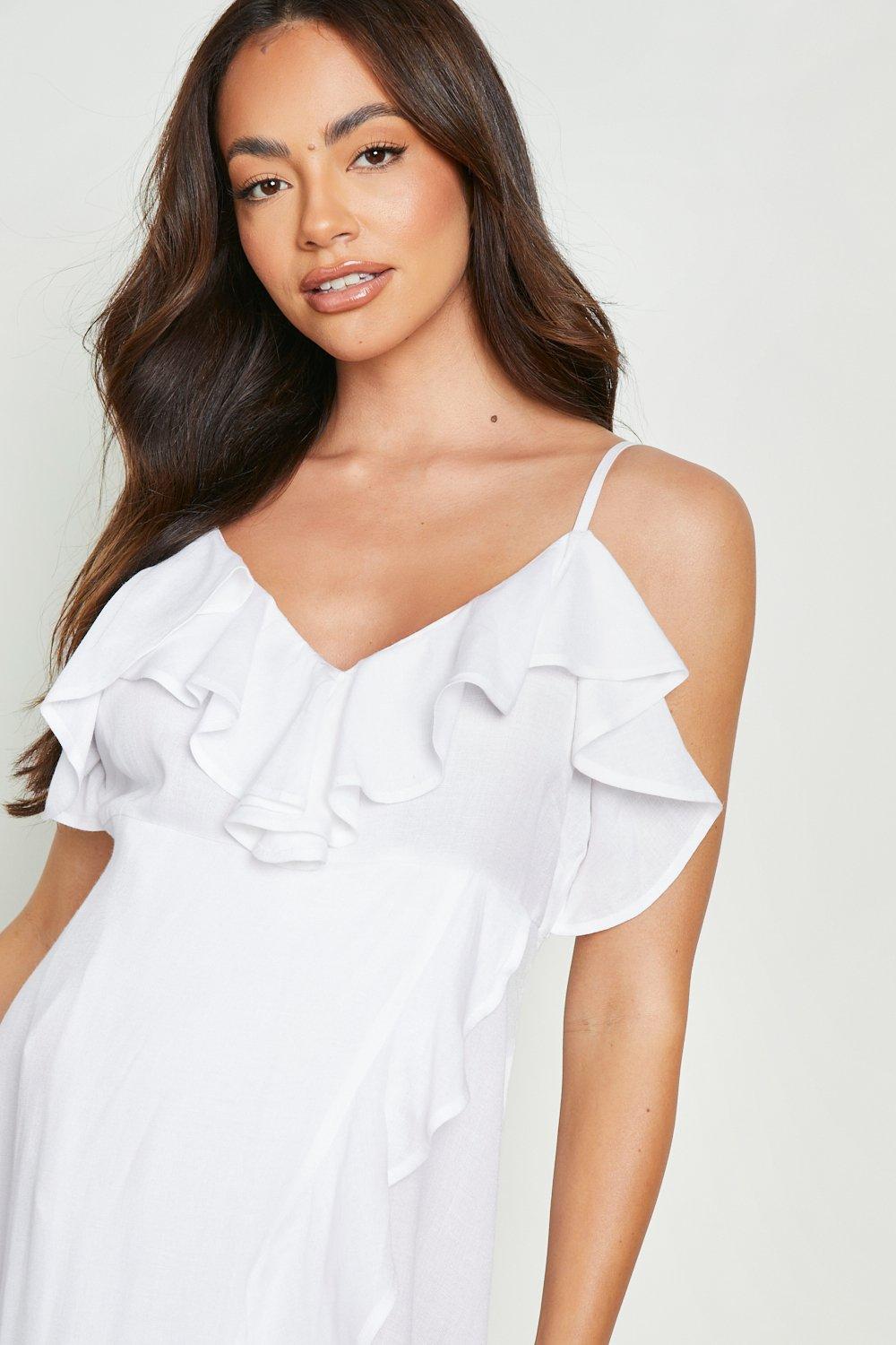 Vestido premama online blanco