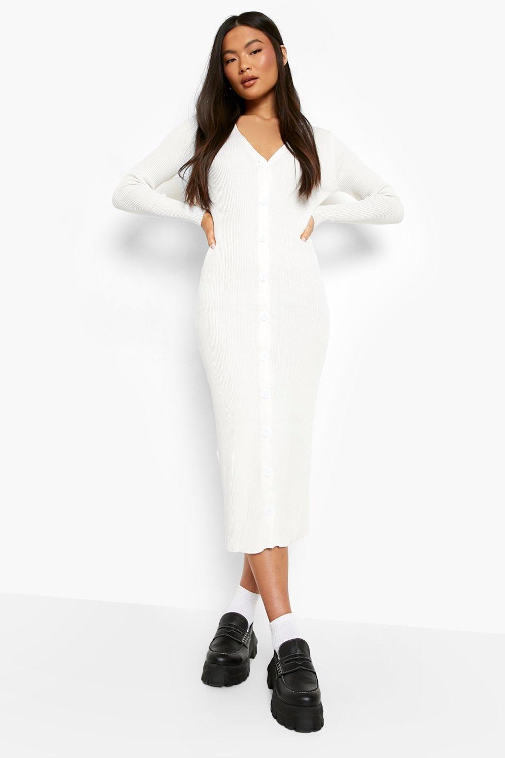 Boohoo 2024 robe blanche