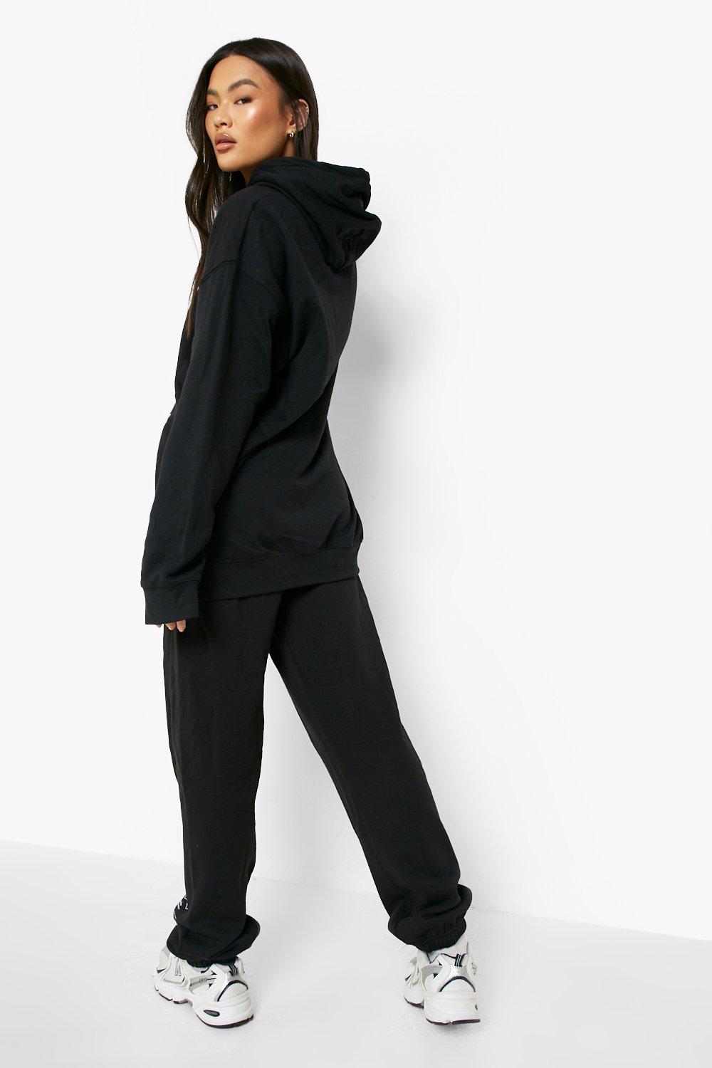 Baby girl hot sale black tracksuit