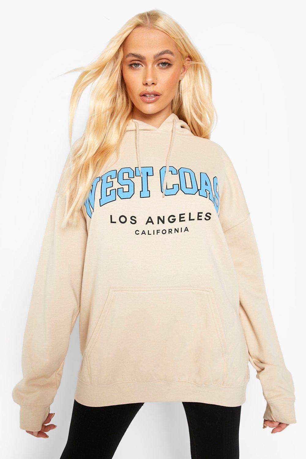 Los angeles best sale hoodie women's