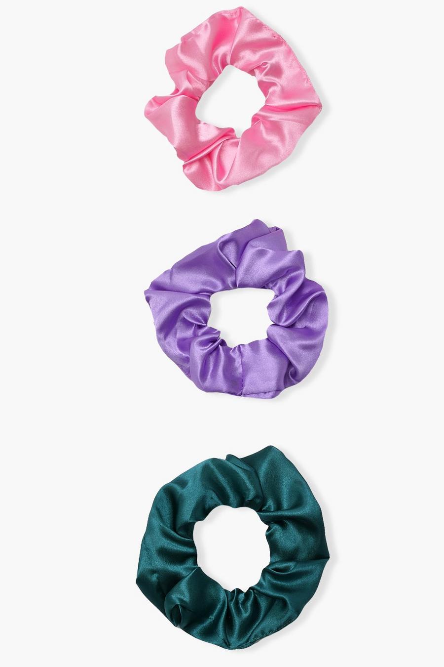 Multi multicolor Tonal 3 Pack Scrunchies 