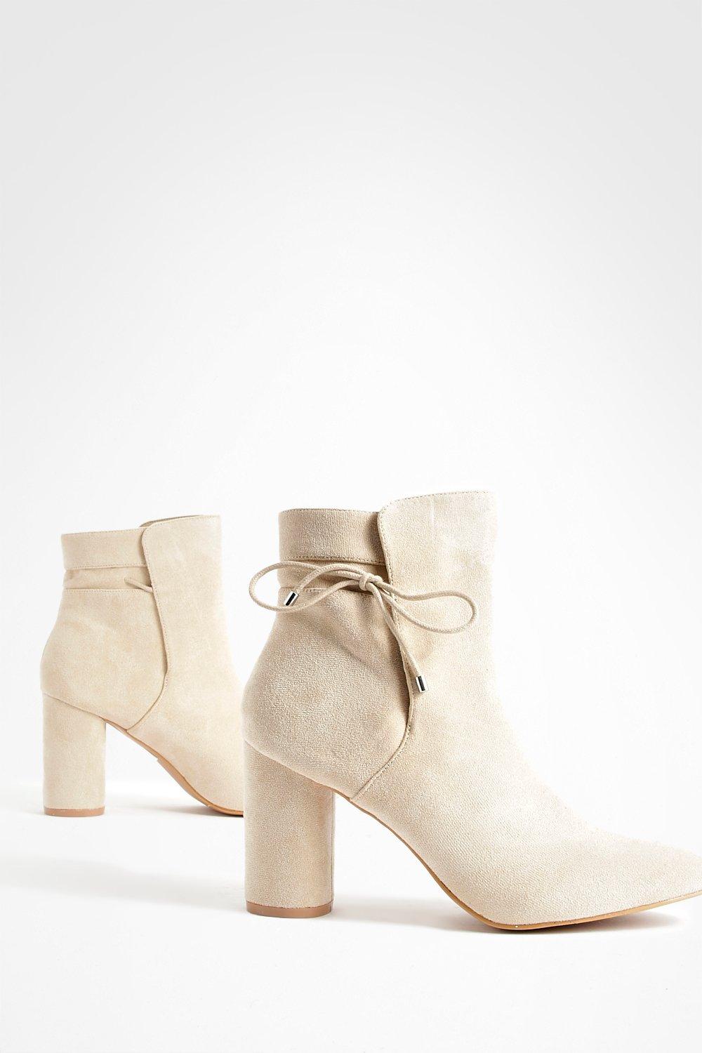 Nude coloured outlet boots