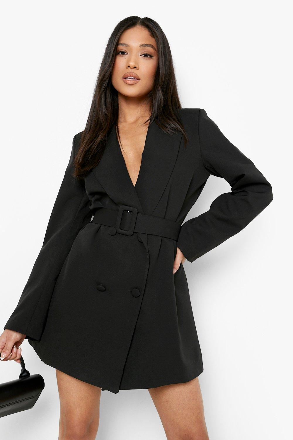 Missguided petite blazer dress hotsell