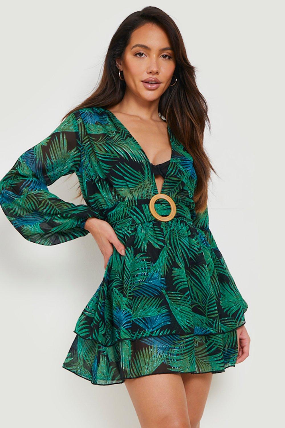 Just female outlet beach wrap dress