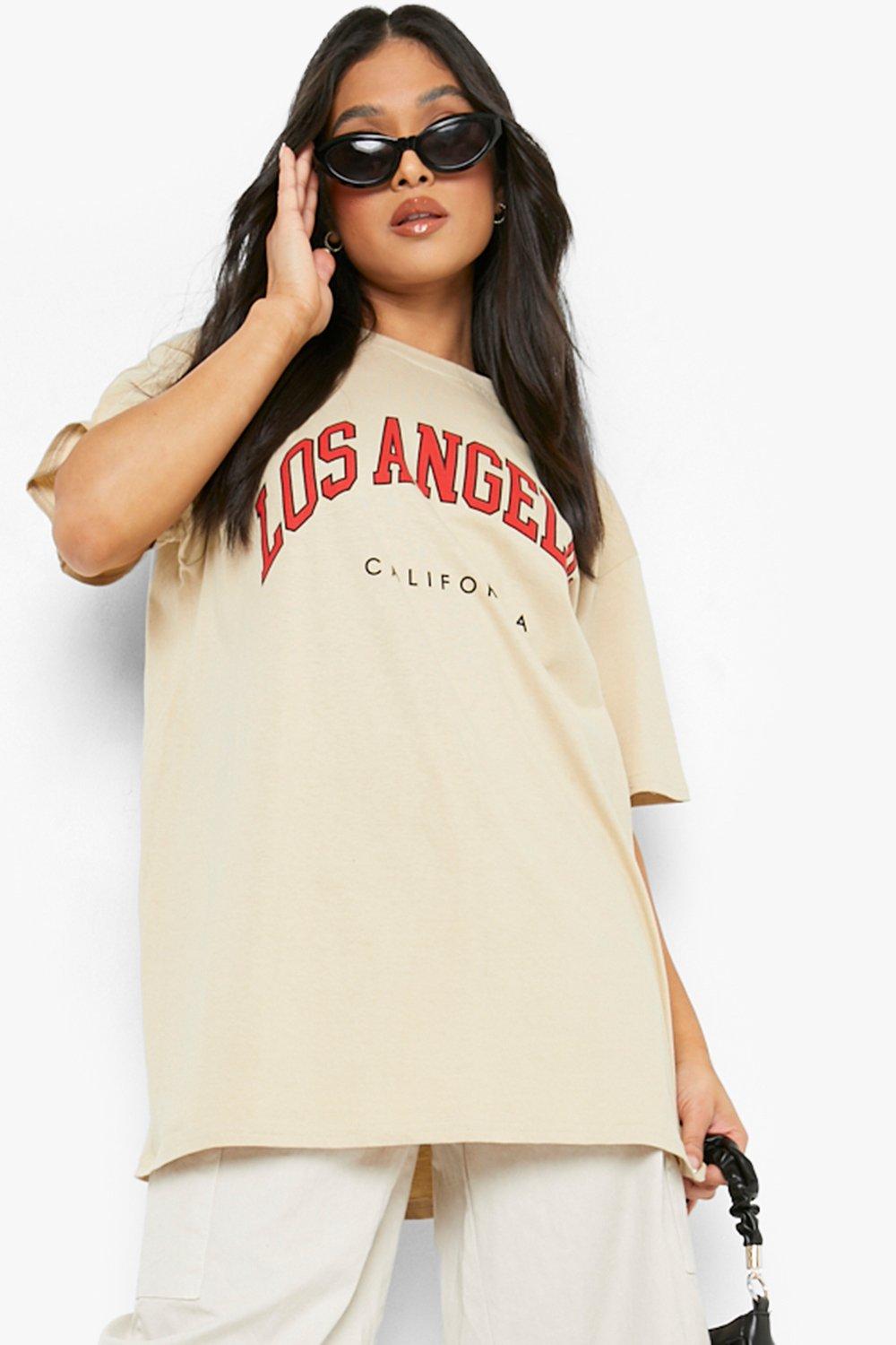 GLIGLITTR Women Vintage Oversized Tshirt Short Sleeve Summer Blouse Tops  Casual Loose Fit Atlanta Baseball Letter Graphic Tees(Apricot2,Small)  Apricot-13 at  Women's Clothing store