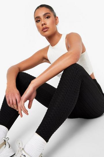 Tall Honeycomb Legging black