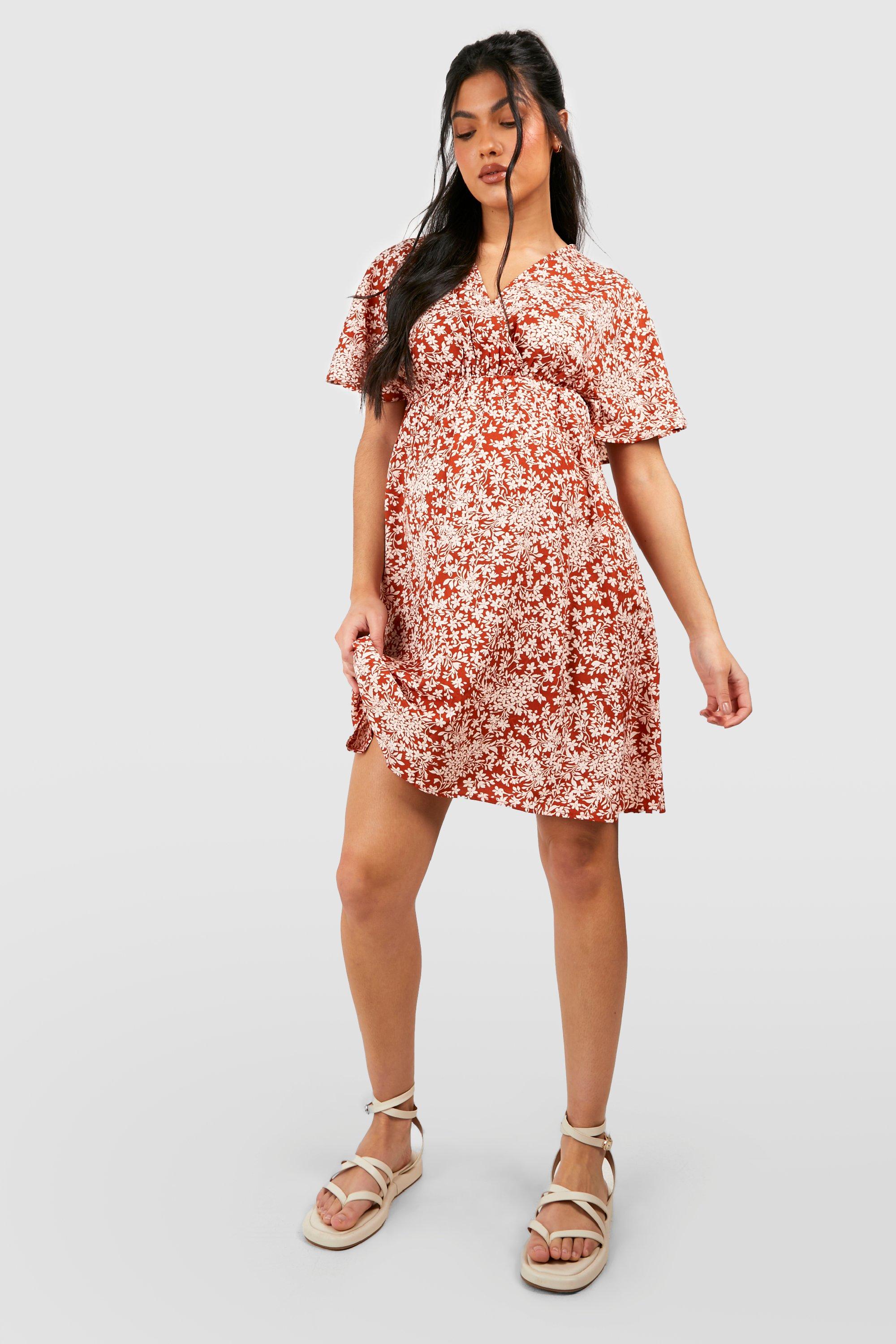 Maternity dresses uk store boohoo