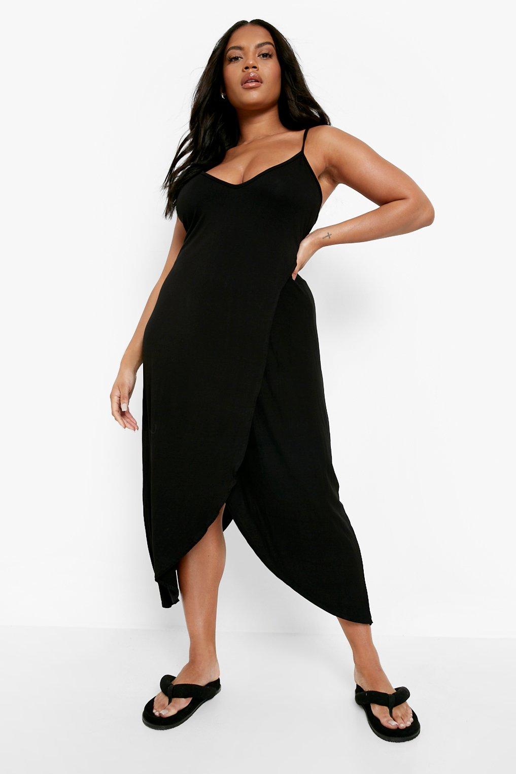 Asymmetrical beach outlet dress