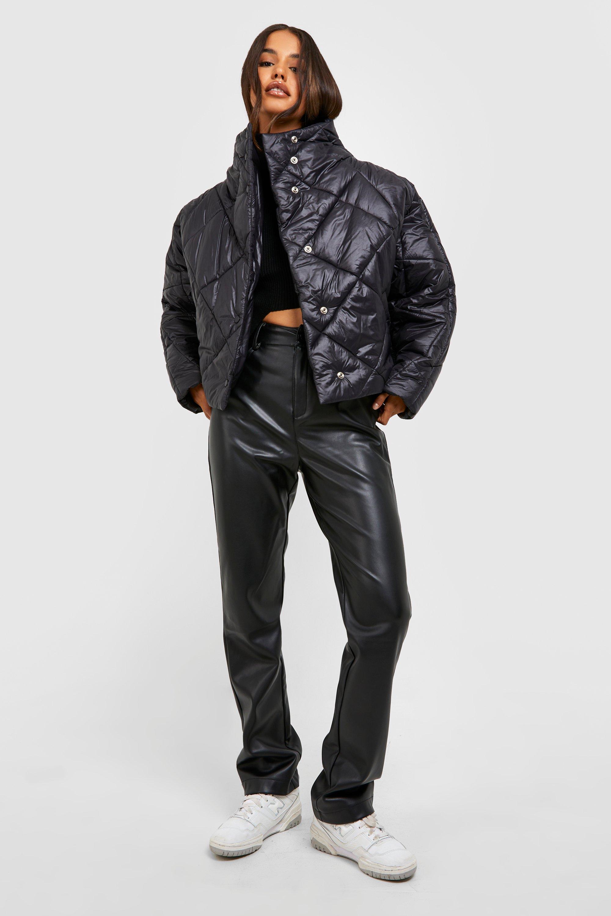 Batwing Puffer Jacket | boohoo USA Batwing Puffer Jacket | boohoo USA