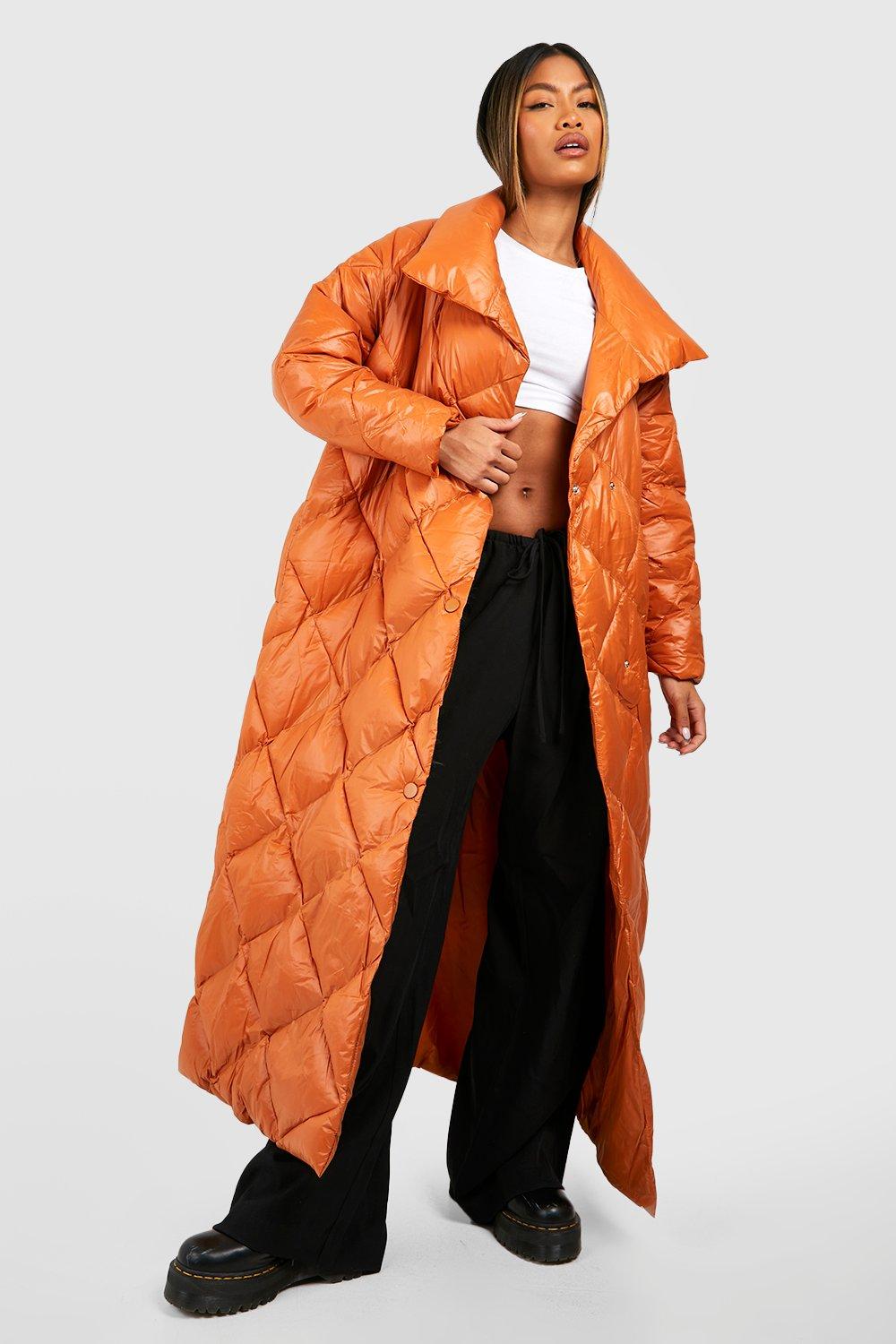 Boohoo duvet coat online