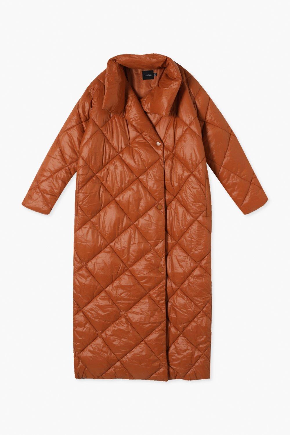 Duvet coat outlet boohoo