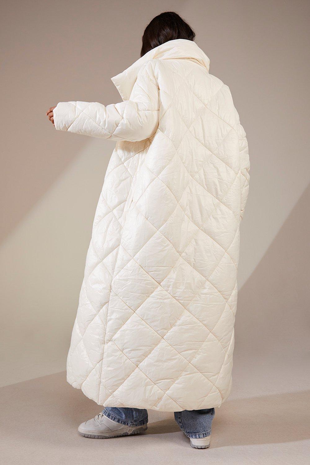 White hot sale duvet coat