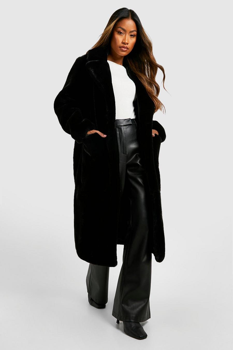 C&A Long coat Black L WOMEN FASHION Coats Basic discount 64% 