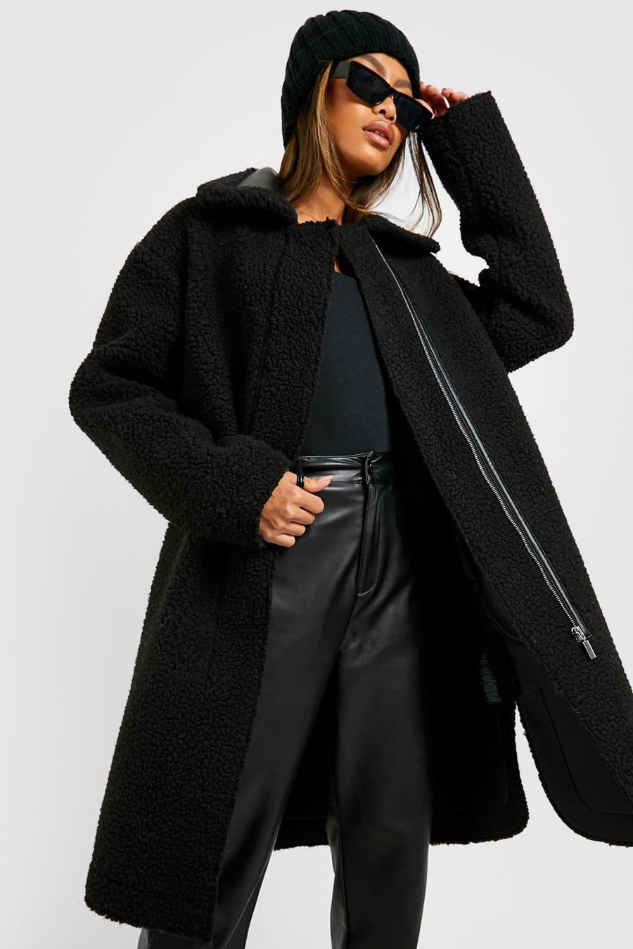 Women's Teddy Bonded Faux Fur Coat | Boohoo UK