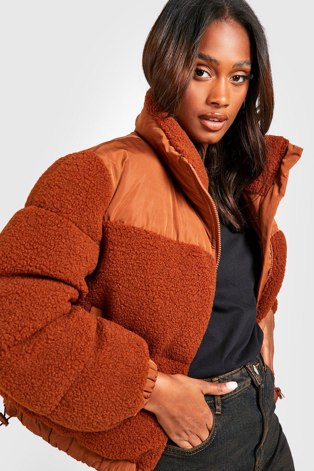 Boohoo store puffer jackets