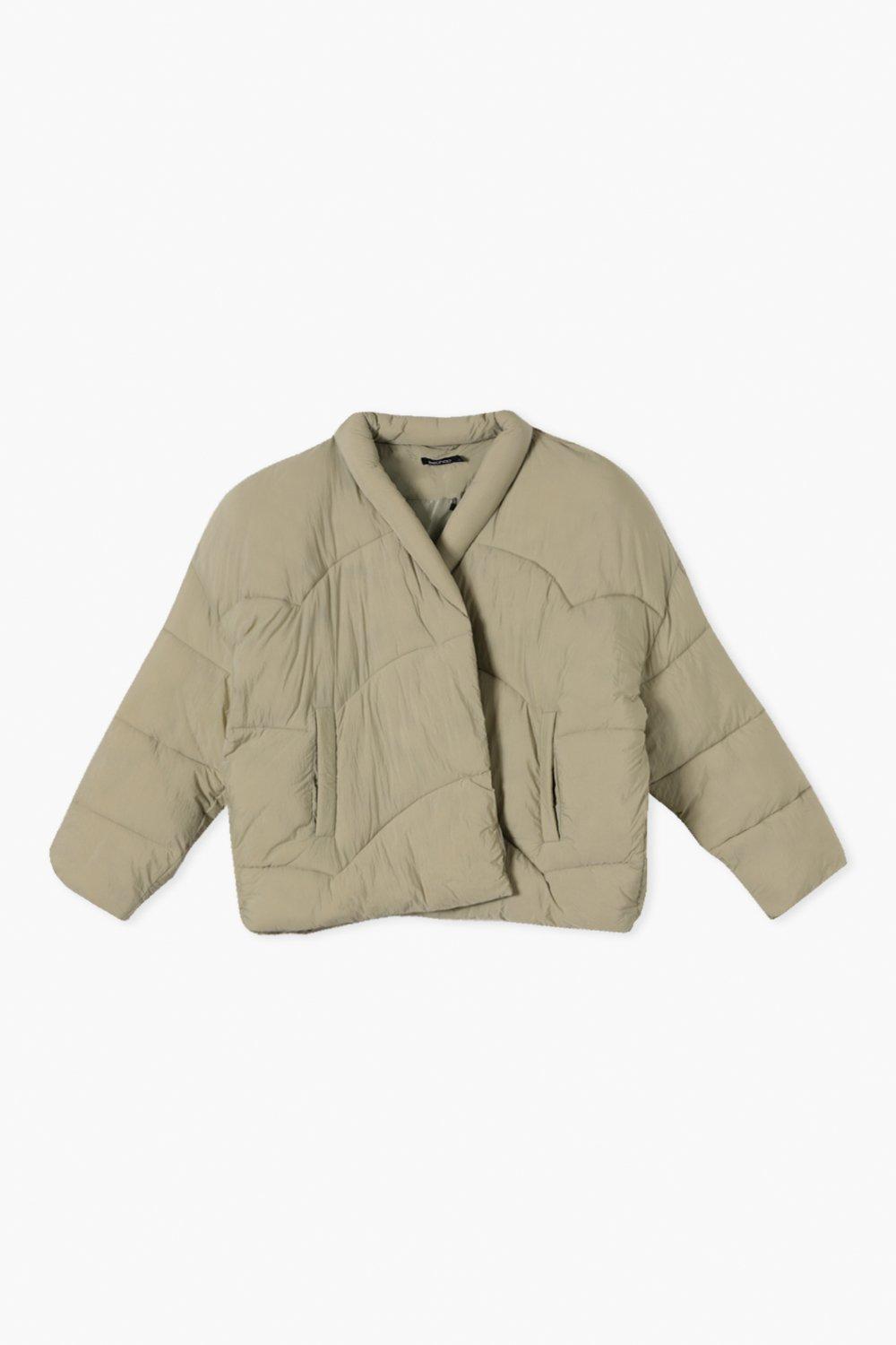 Padded kimono outlet jacket