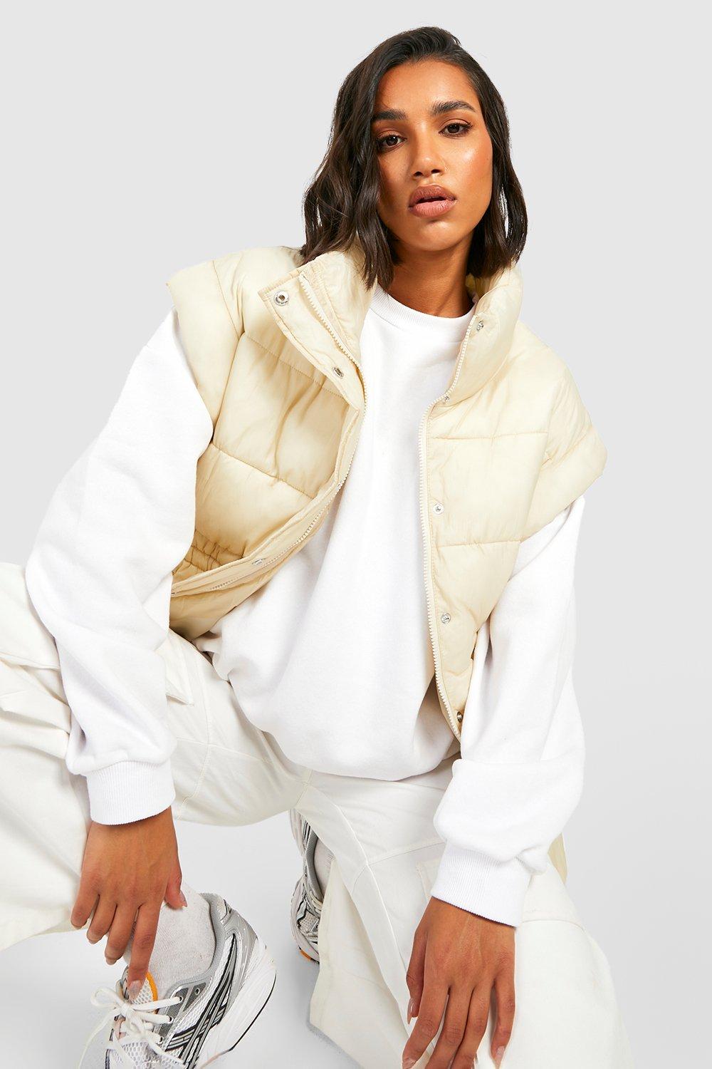 Cream 2025 puffer vest