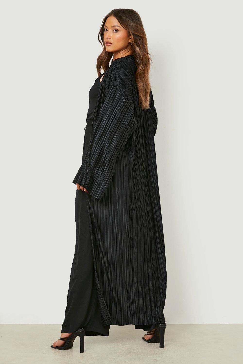 Maxi black outlet kimono