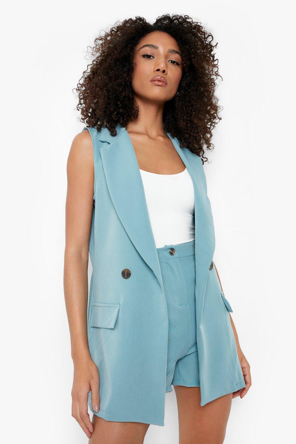 blazer sleeveless