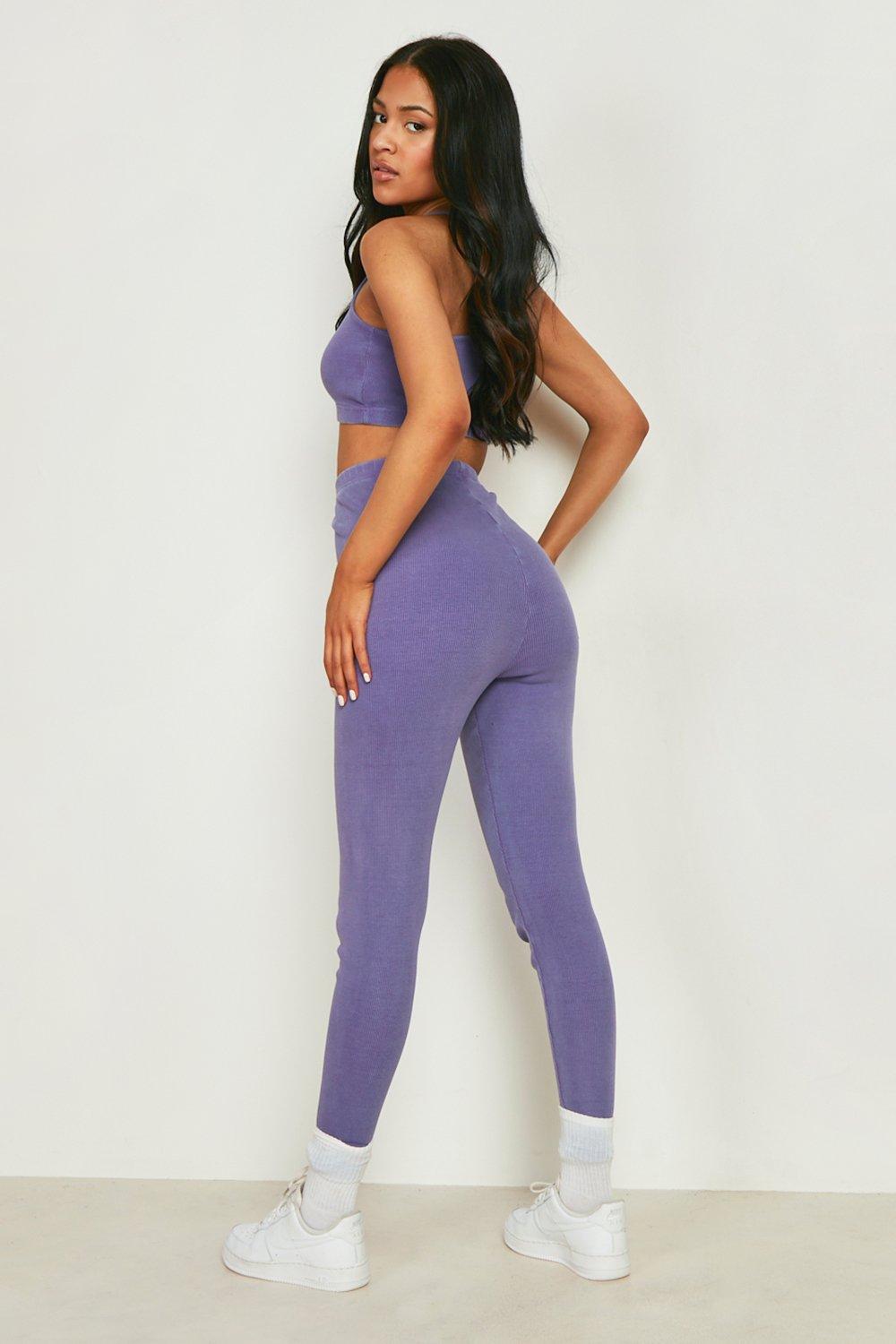 Tall Thick Rib Overdyed Legging Set