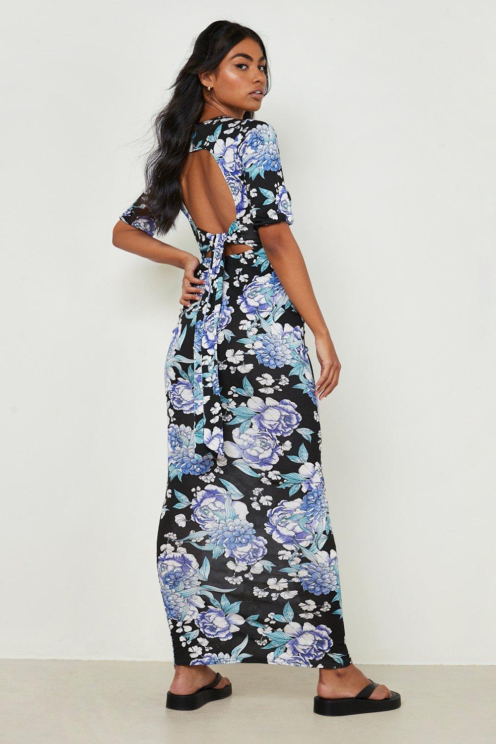 New look strappy back best sale maxi dress