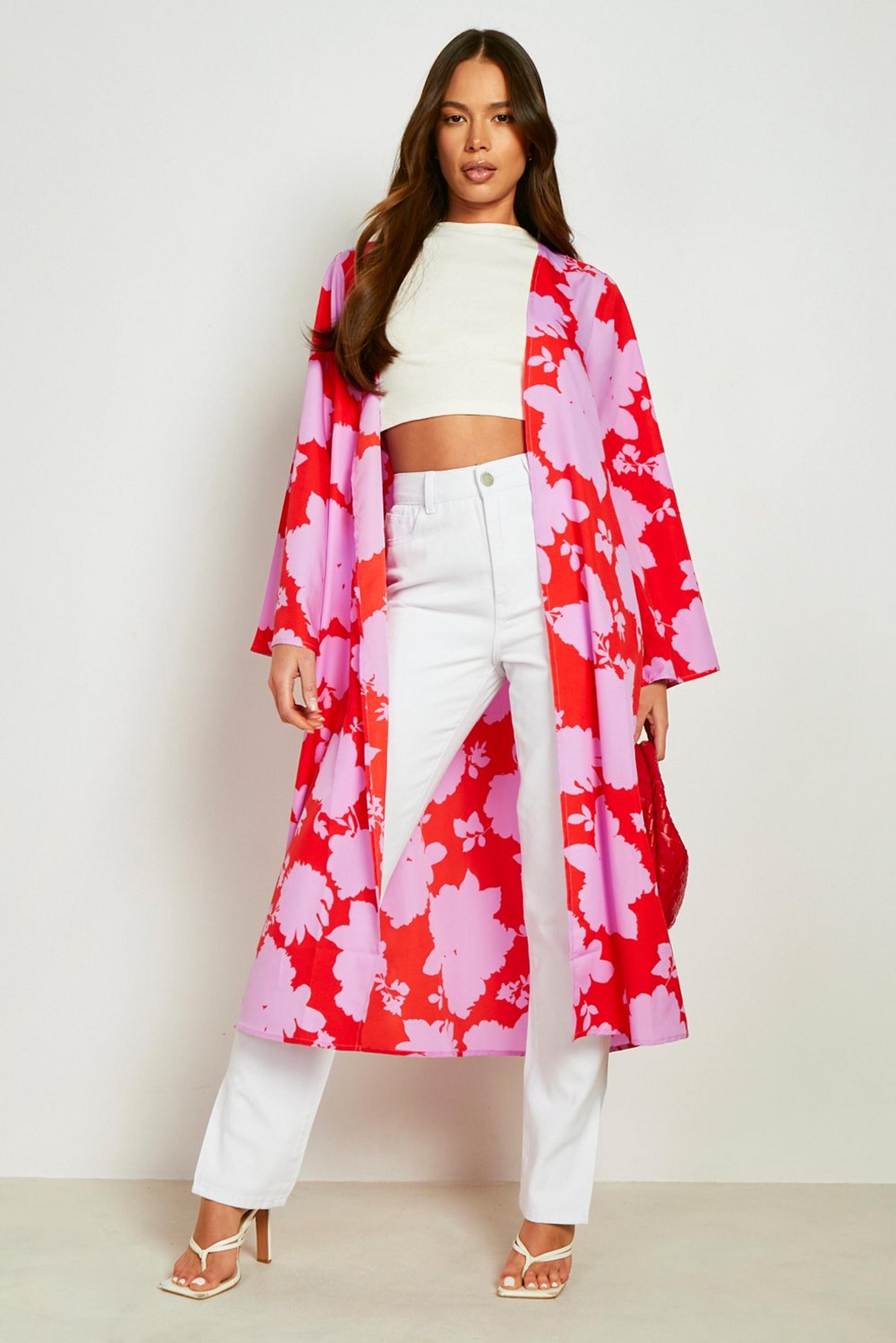 Floral Maxi Kimono