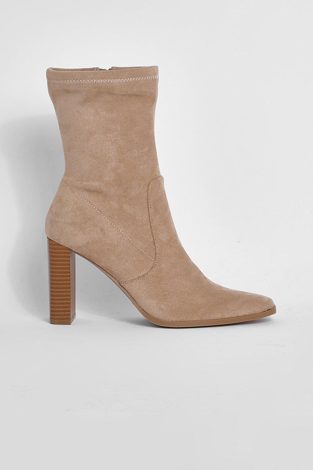 Tan sock sale boots uk