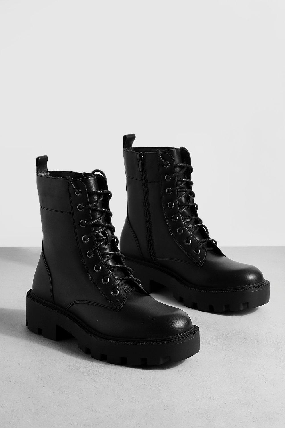 Heeled biker store boots uk