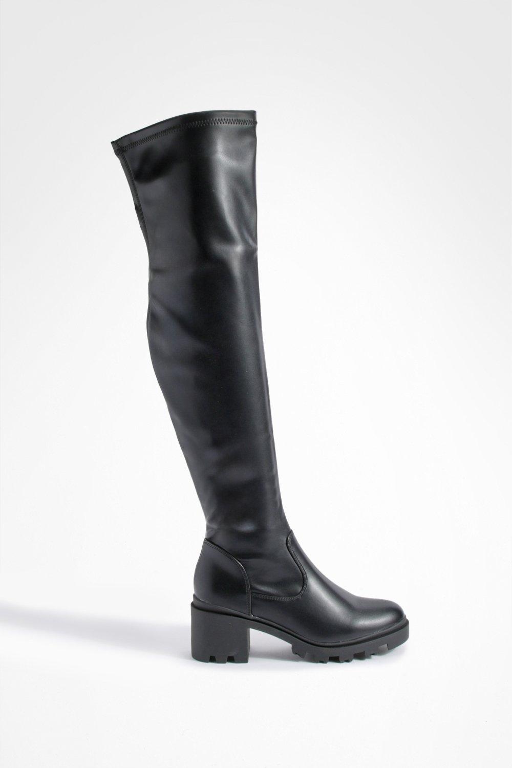 Botas hasta la rodilla best sale con tacon