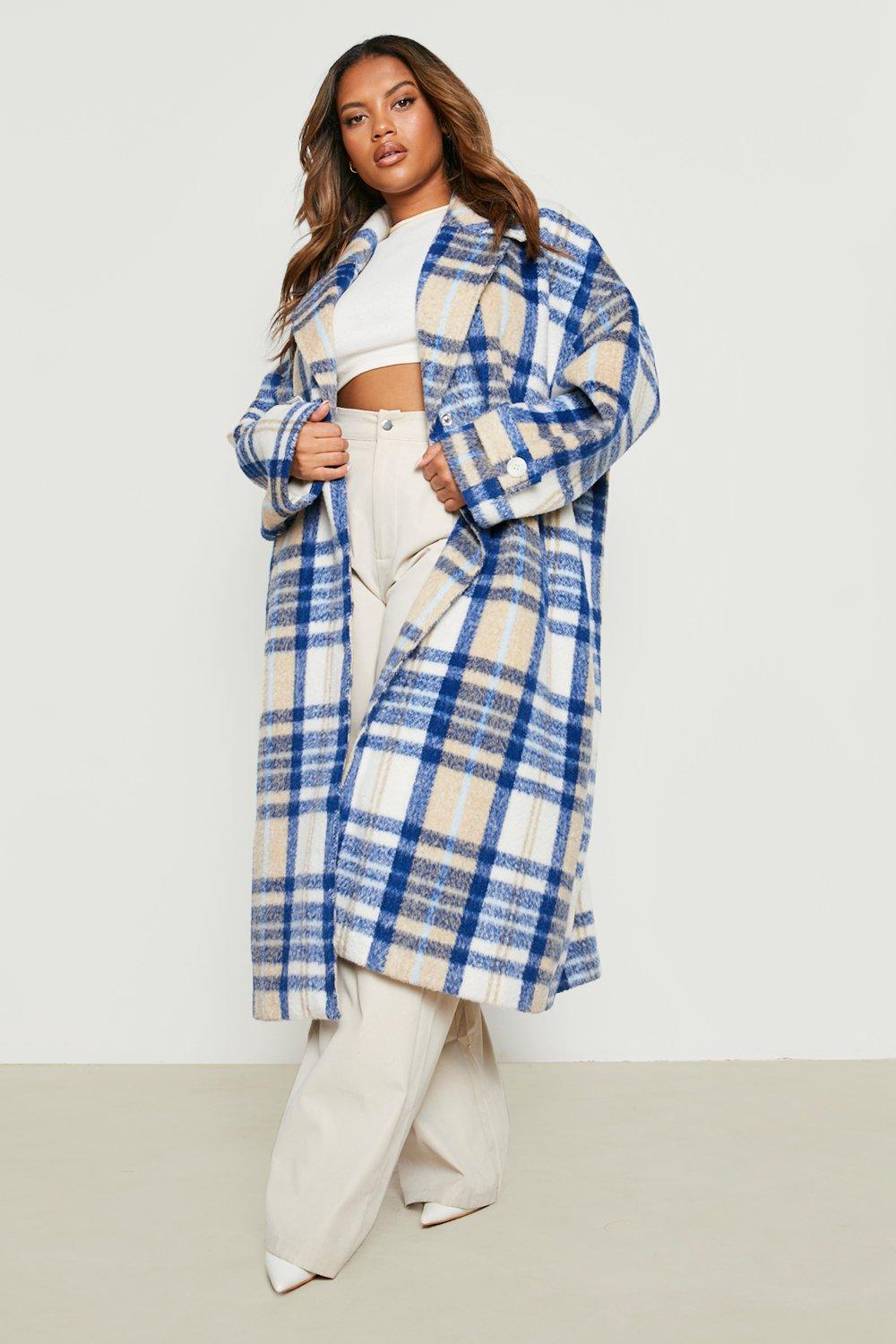 Oversized flannel coat best sale