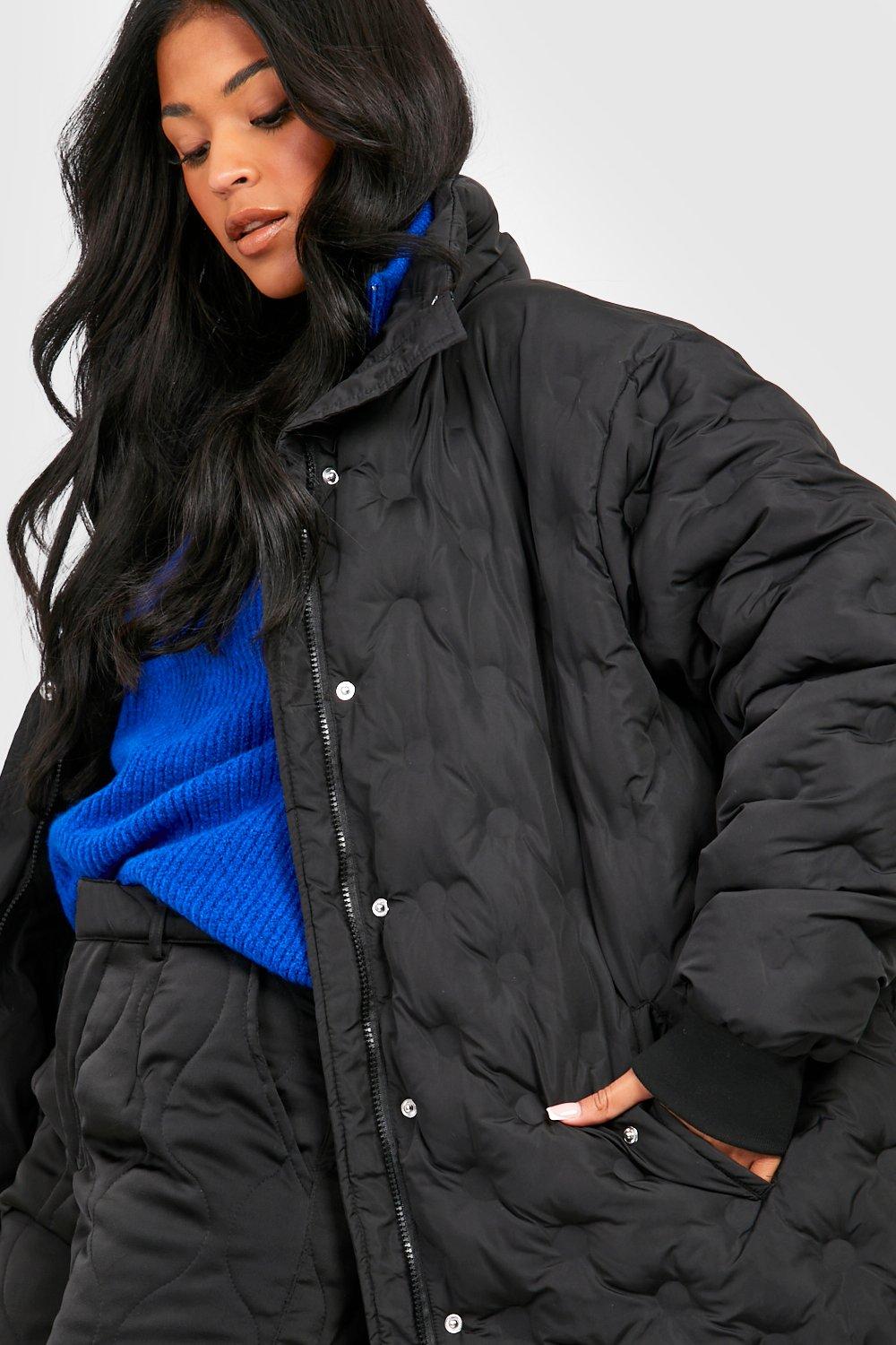 Cocoon puffer hot sale coat