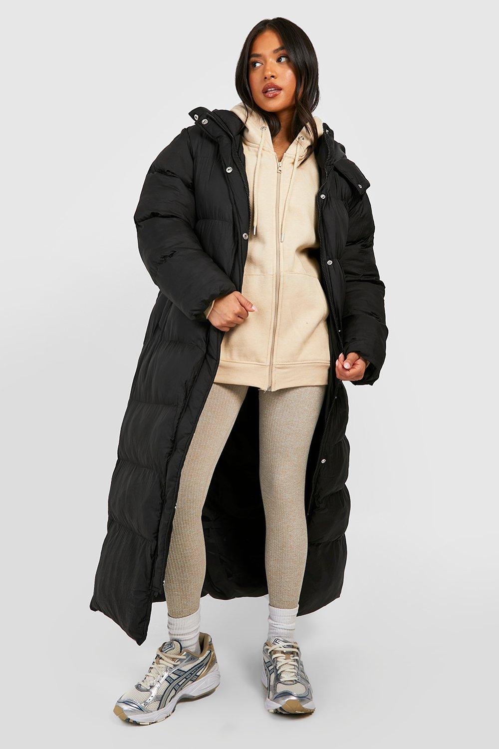 Petite longline padded coat hotsell