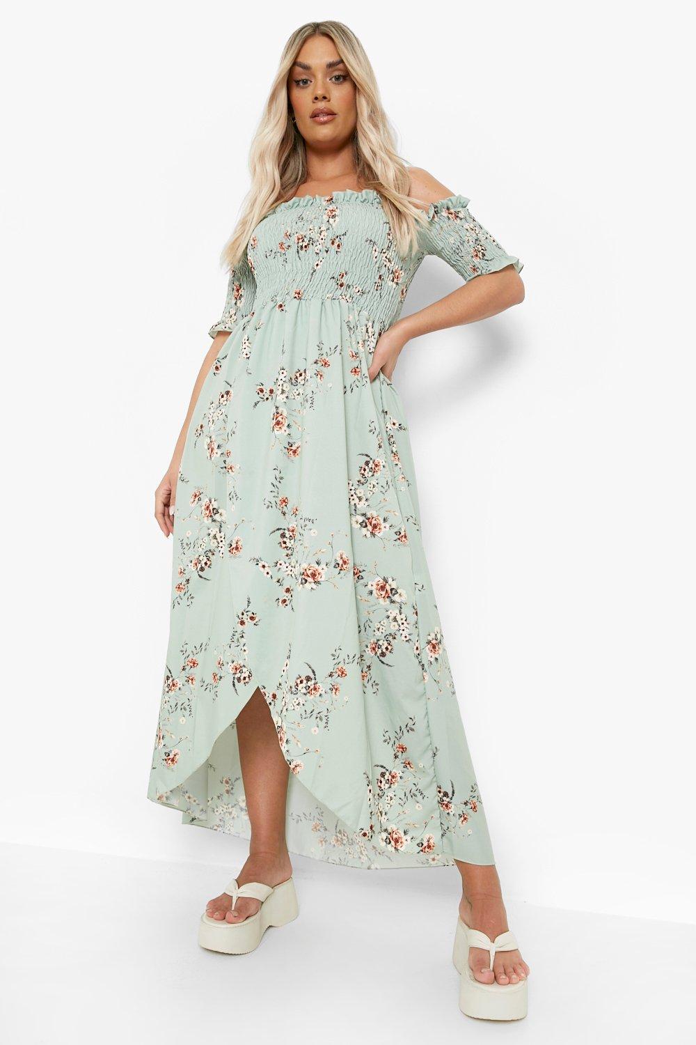 Boohoo hotsell sage dress