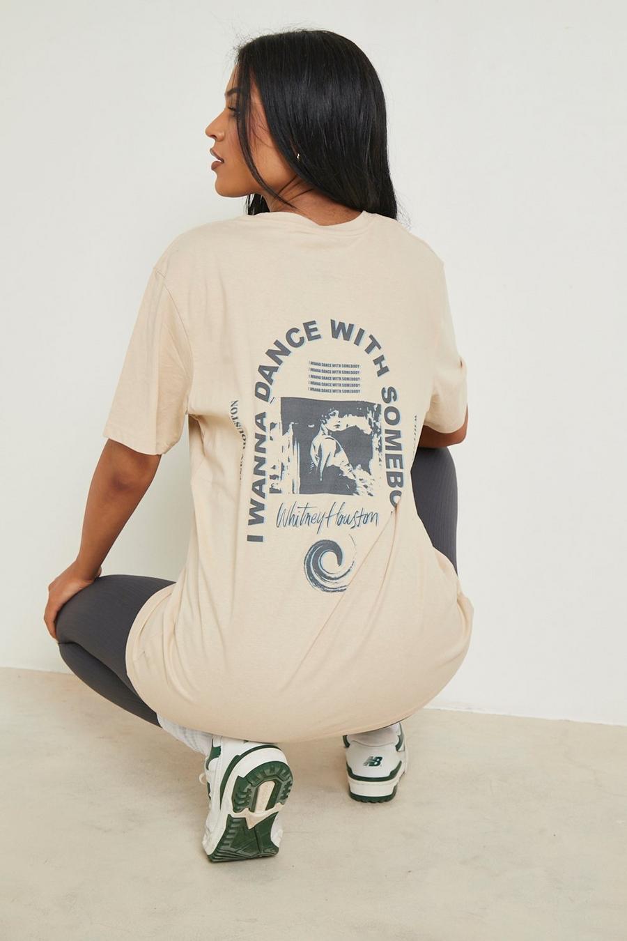 Stone Tall Licence Whitney Houston T-shirt image number 1