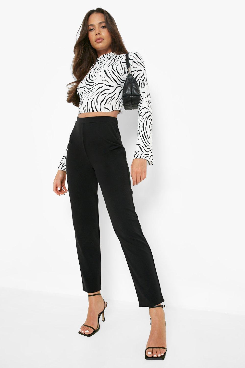 Pantalon taille best sale haute slim