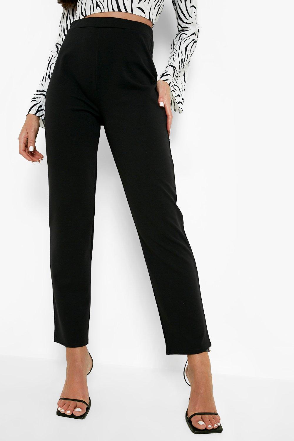 Cropped tailored shop trousers