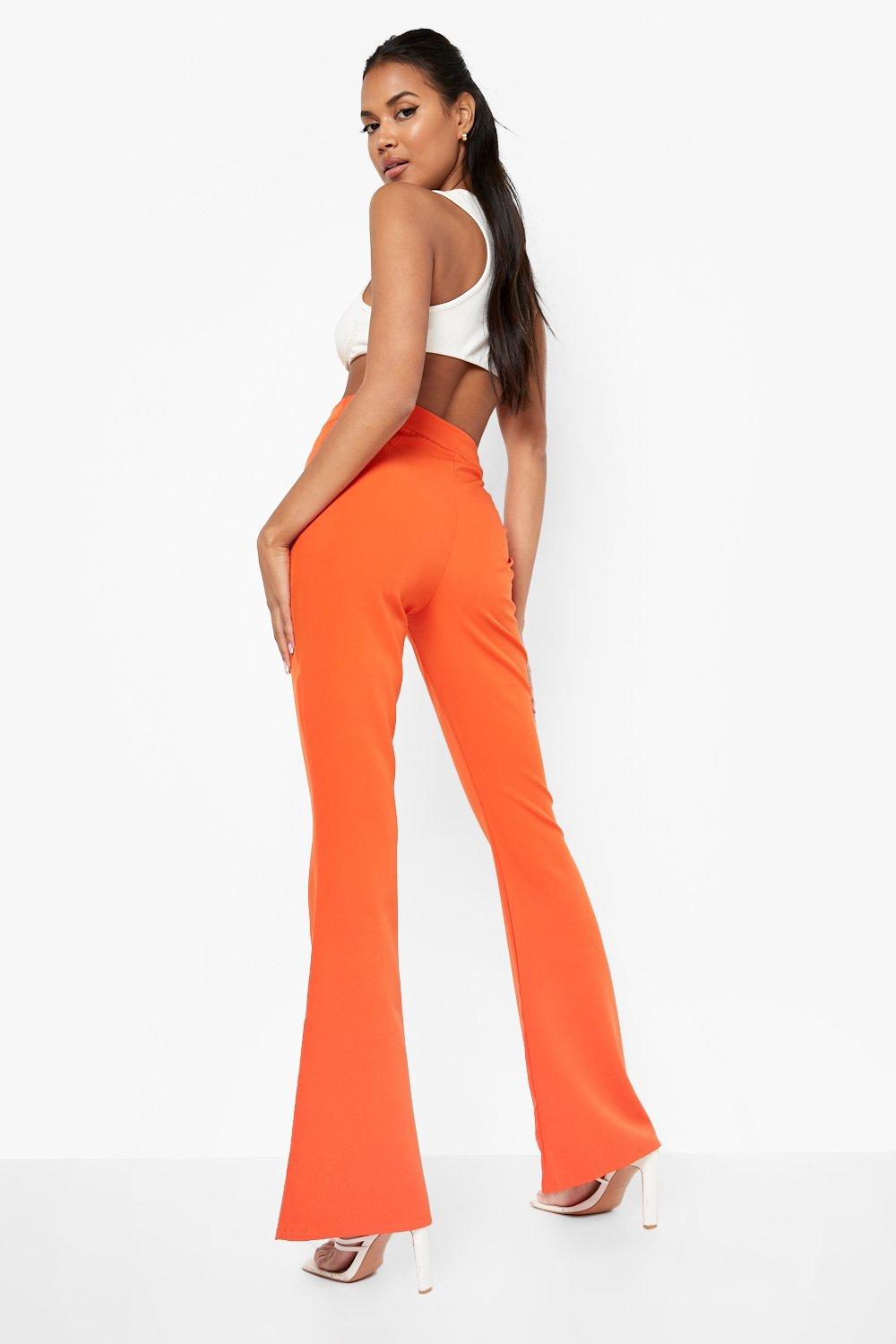 Collective the Label exclusive flare pants in retro swirl - part