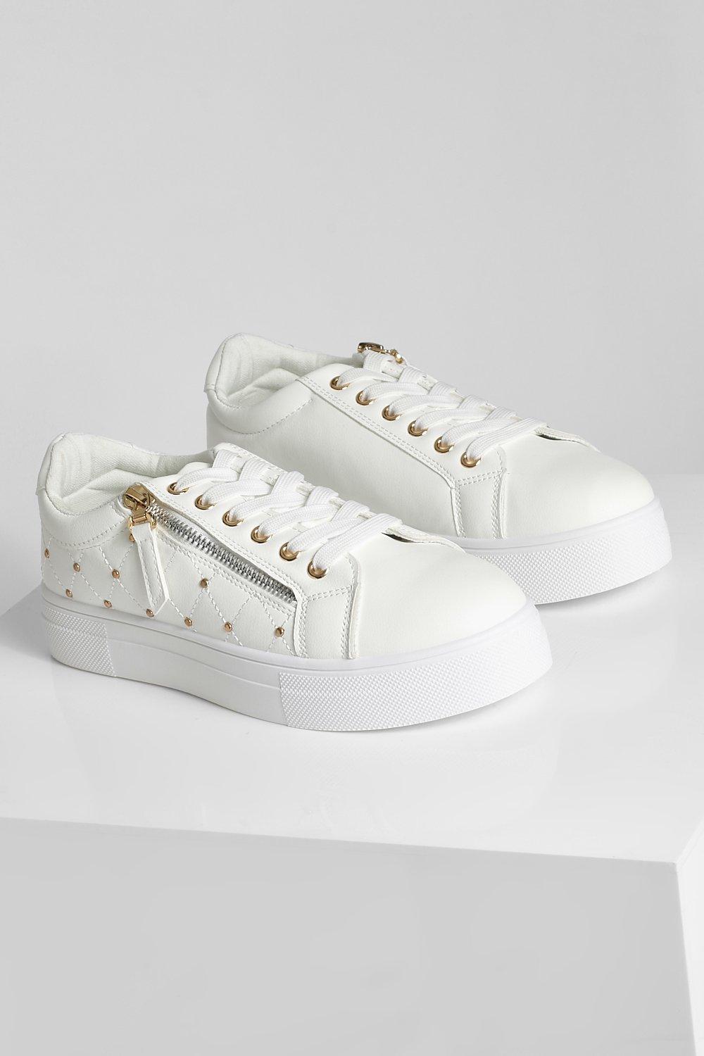 Womens studded clearance trainers