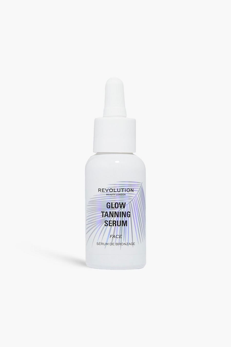 Clear transparent Revolution Glowing Face Tan Serum With Spf 30 image number 1