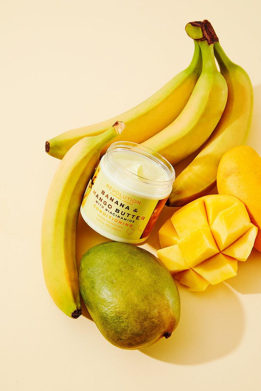 Revolution Hair - Maschera capelli banana + mango, Yellow image number 1