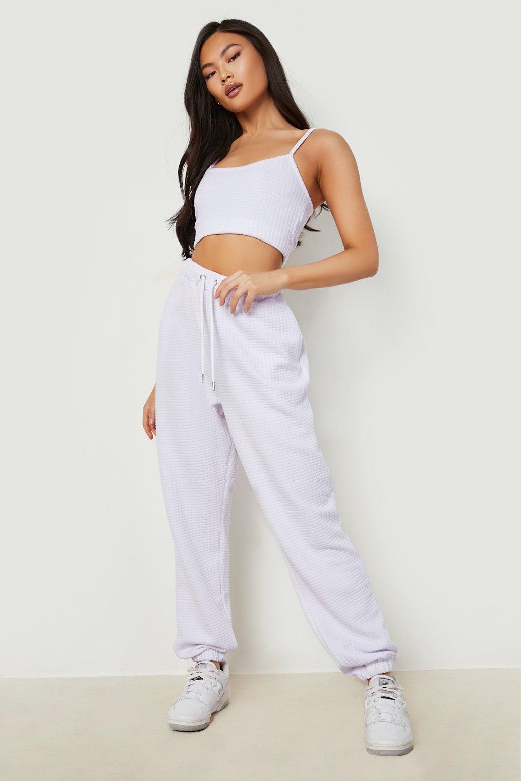 Energetic cropped jogger online set