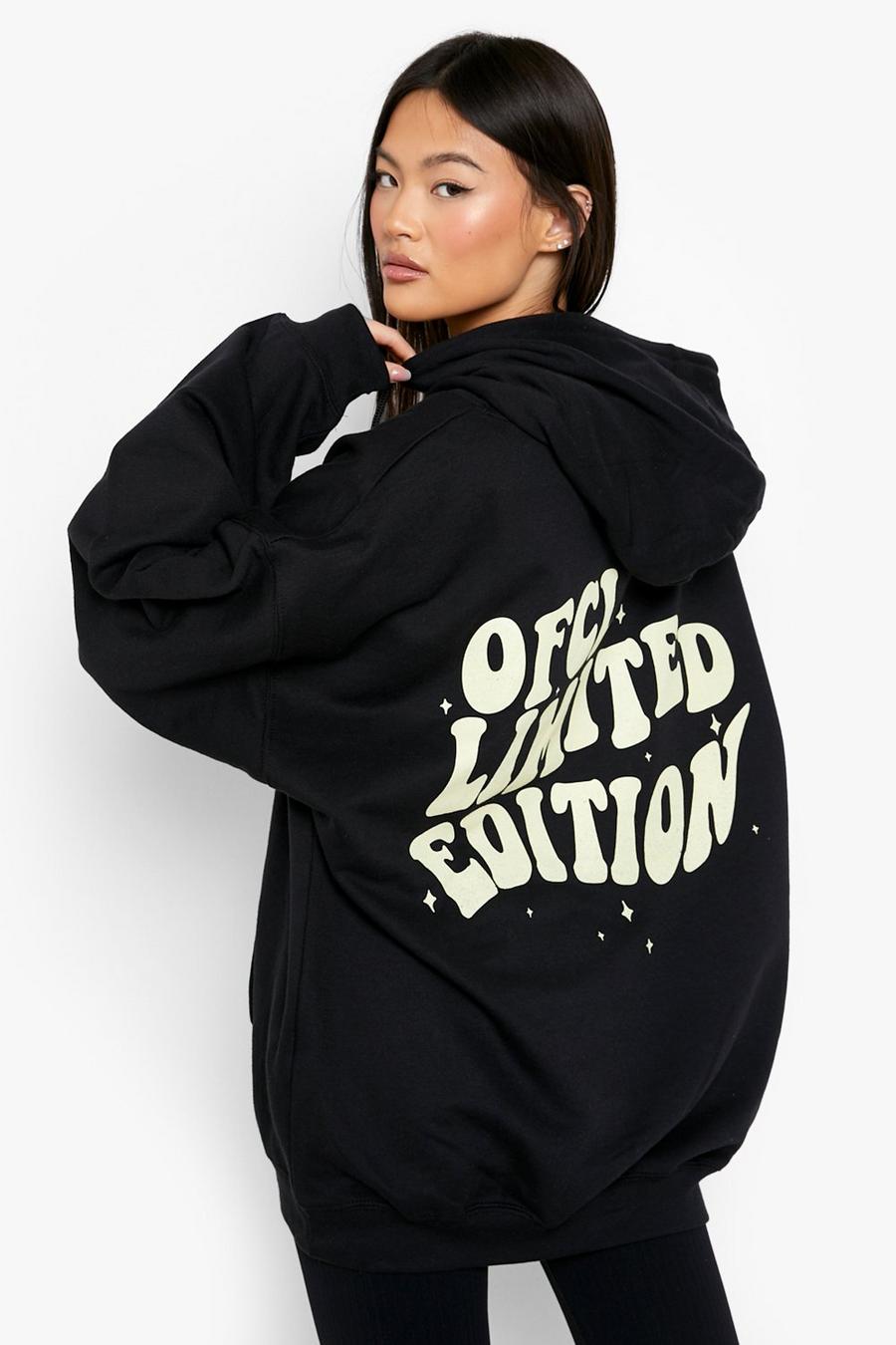 Black Ofcl Limited Edition Oversized Hoodie image number 1