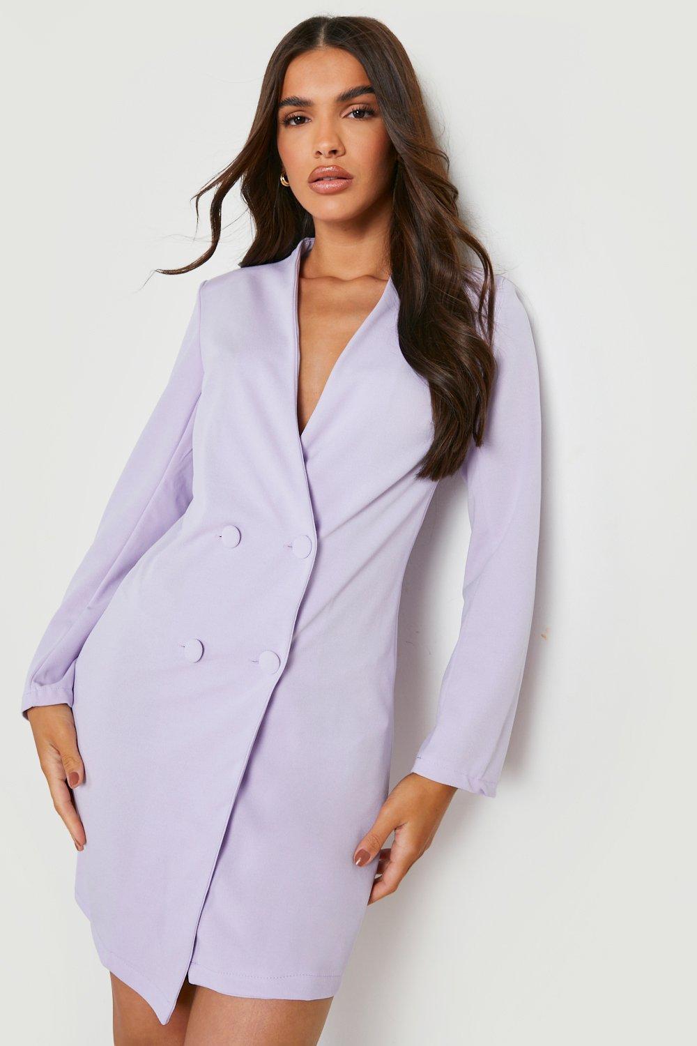 Lilac blazer shop dress