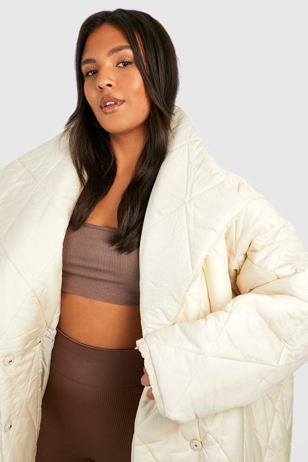 Boohoo hotsell duvet coat