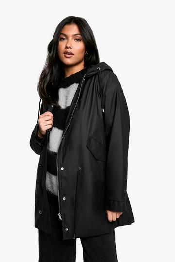 Maternity Waterproof Parka Coat black