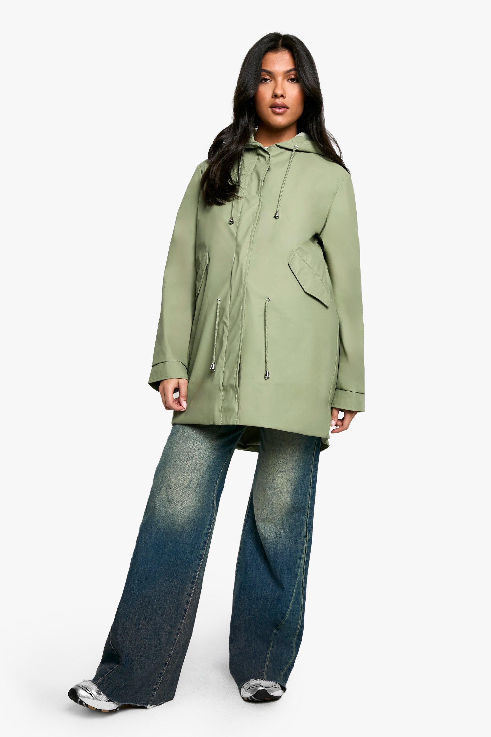 Boohoo 2024 waterproof coat