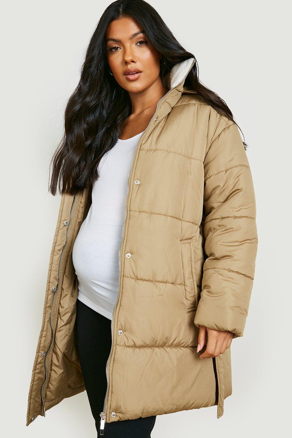 Maternity plus on sale size winter coat