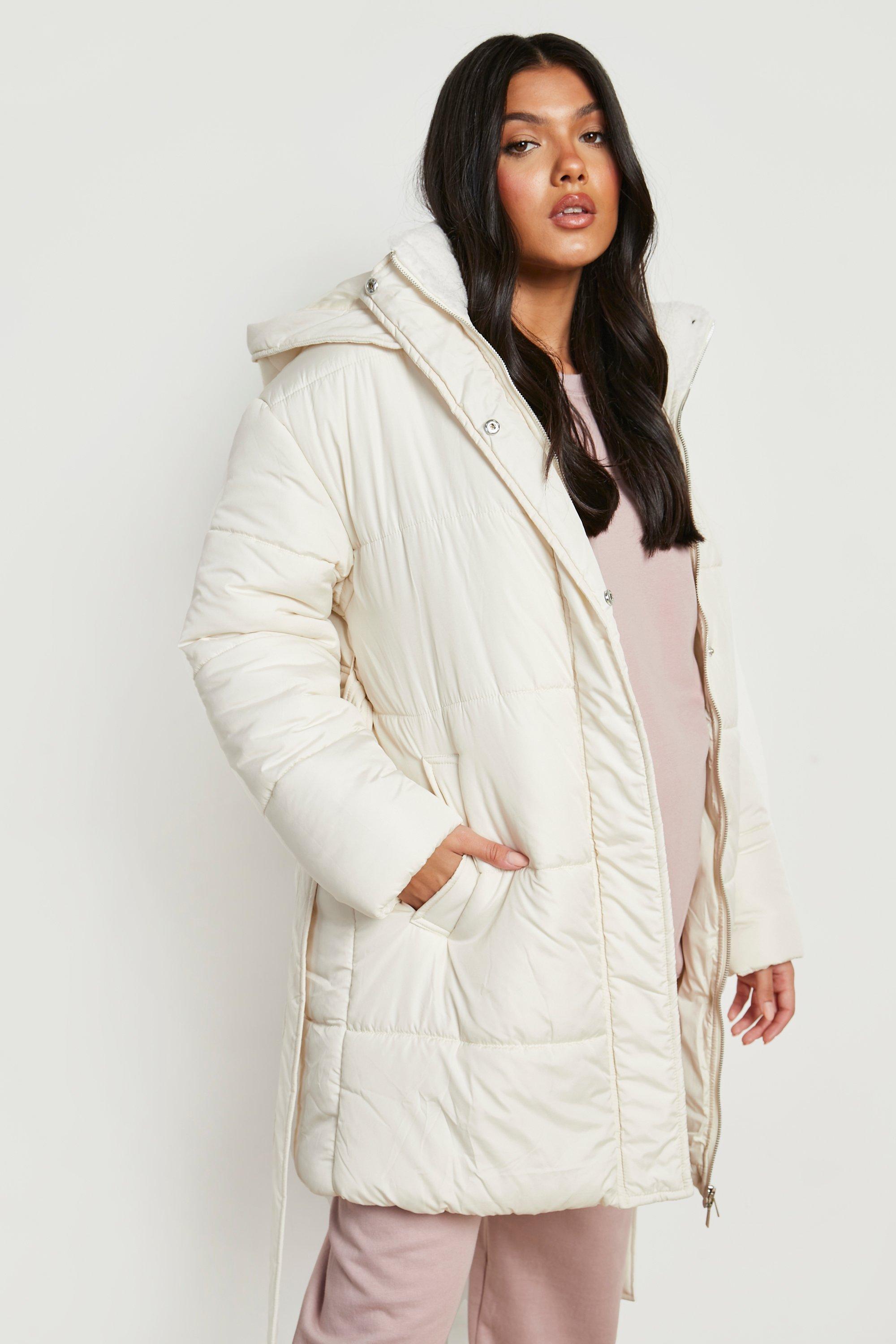 Boohoo on sale parka coats