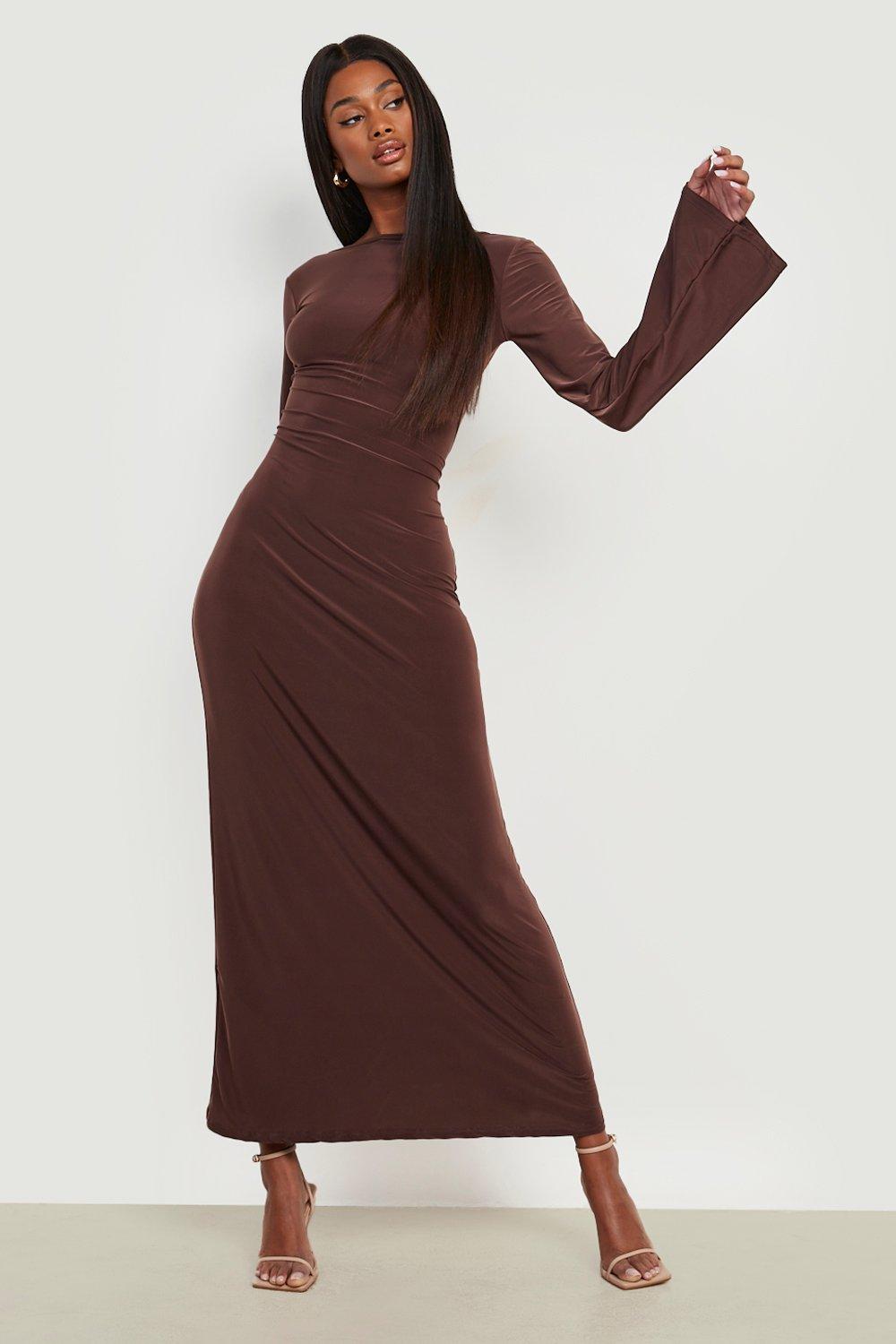 Maxi low back store dress